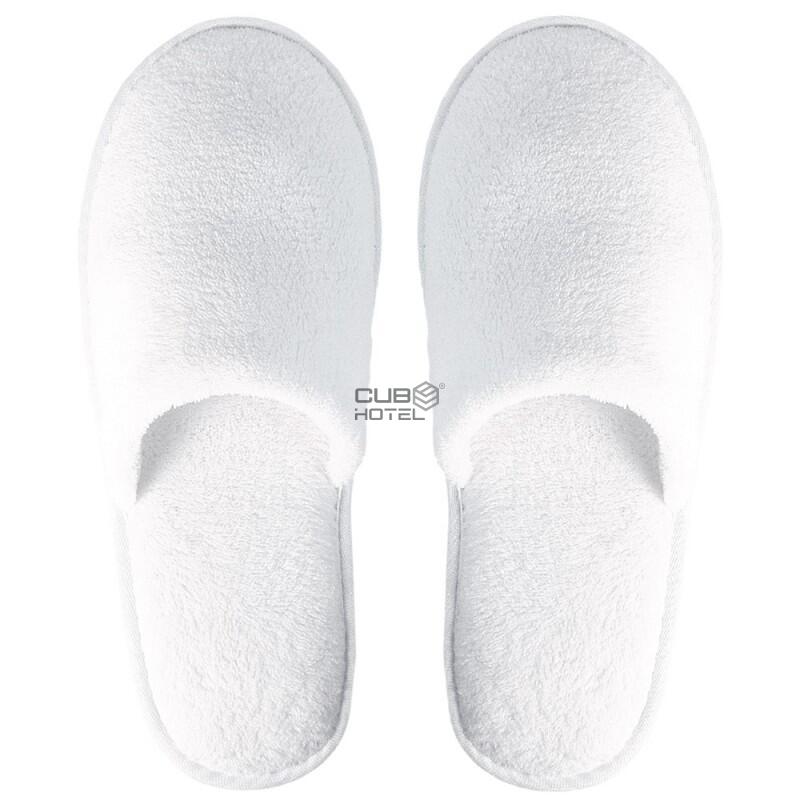 100 pares, pantuflas de hotel de terciopelo, terciopelo